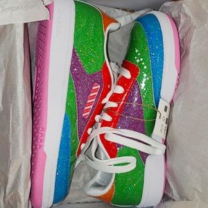 Tennis sneakers multi color